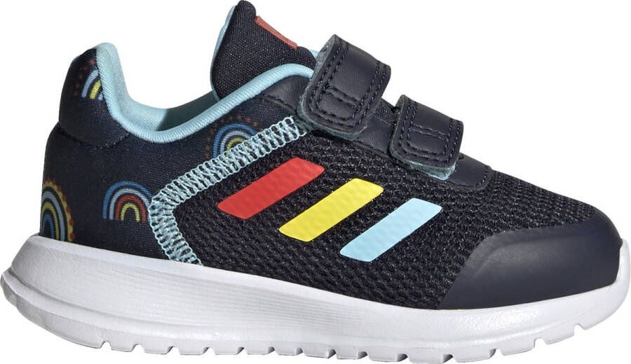 adidas Sportswear Tensaur Run Schoenen met Dubbel Klittenband Kinderen Blauw