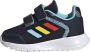 Adidas Sportswear Tensaur Run Sport Running Schoenen met Dubbel Klittenband Kinderen Blauw - Thumbnail 12