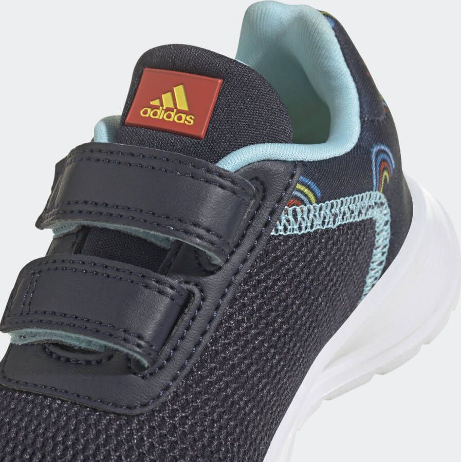 adidas Sportswear Tensaur Run Schoenen met Dubbel Klittenband Kinderen Blauw