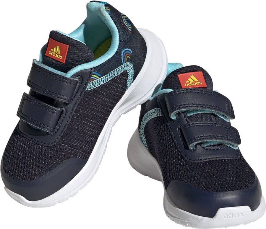 adidas Sportswear Tensaur Run Schoenen met Dubbel Klittenband Kinderen Blauw