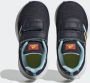Adidas Sportswear Tensaur Run Sport Running Schoenen met Dubbel Klittenband Kinderen Blauw - Thumbnail 9