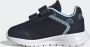 Adidas Sportswear Tensaur Run Sport Running Schoenen met Dubbel Klittenband Kinderen Blauw - Thumbnail 10