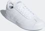 Adidas Vl Court 2.0 Sneakers Ftwr White Ftwr White Cyber Met - Thumbnail 4