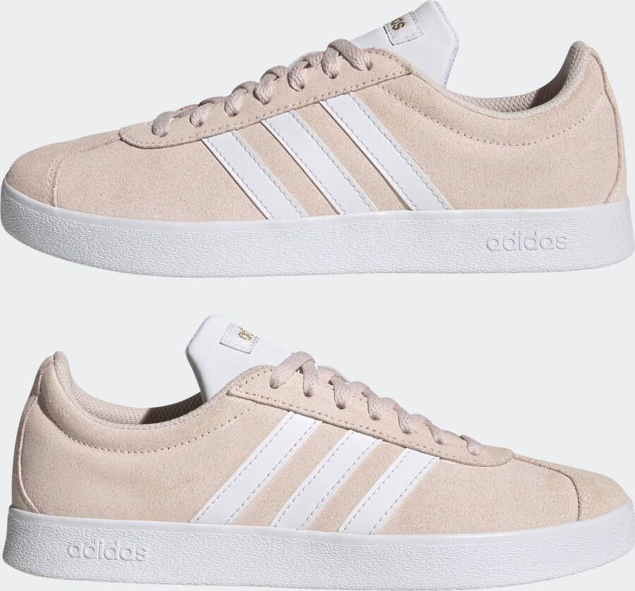 Adidas Sportswear VL Court 2.0 Suede Schoenen Unisex Roze - Foto 9