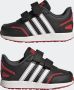 Adidas Sportswear VS Switch 3 Lifestyle Running Schoenen Kinderen Zwart - Thumbnail 13