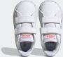 Adidas Sportswear x Disney Advantage Moana Schoenen met Klittenband Kinderen Wit - Thumbnail 12