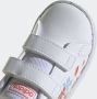 Adidas Sportswear x Disney Advantage Moana Schoenen met Klittenband Kinderen Wit - Thumbnail 7