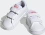 Adidas Sportswear x Disney Advantage Moana Schoenen met Klittenband Kinderen Wit - Thumbnail 9