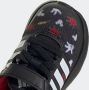 Adidas Sportswear x Disney FortaRun 2.0 Mickey Cloudfoam Sport Running Schoenen met Elastische Veters en Klittenband Kinderen Zwart - Thumbnail 12