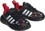 Adidas Sportswear x Disney FortaRun 2.0 Mickey Cloudfoam Sport Running Schoenen met Elastische Veters en Klittenband Kinderen Zwart - Thumbnail 10