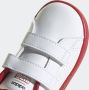 Adidas Sportswear x Marvel Advantage Spider-Man Schoenen met Klittenband Kinderen Wit - Thumbnail 12