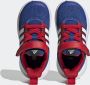 Adidas Sportswear x Marvel FortaRun 2.0 Spider-Man Cloudfoam Sport Running Schoenen met Elastische Veters en Klittenband Kinderen Blauw - Thumbnail 10