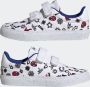 Adidas Sportswear x Marvel VULCRAID3R Spider-Man Lifestyle Skateboarding Schoenen met Klittenband Kinderen Wit - Thumbnail 10