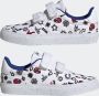 Adidas Sportswear x Marvel VULCRAID3R Spider- Lifestyle Skateboarding Schoenen met Klittenband Kinderen Wit - Thumbnail 10