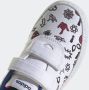 Adidas Sportswear x Marvel VULCRAID3R Spider- Lifestyle Skateboarding Schoenen met Klittenband Kinderen Wit - Thumbnail 3