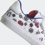 Adidas Sportswear x Marvel VULCRAID3R Spider-Man Lifestyle Skateboarding Schoenen met Klittenband Kinderen Wit - Thumbnail 8