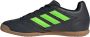 Adidas Super Sala 2 Zaalvoetbalschoenen (IN) Zwart Groen Bruin - Thumbnail 4