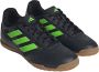 Adidas Super Sala 2 Zaalvoetbalschoenen (IN) Zwart Groen Bruin - Thumbnail 6