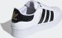 Adidas Superstar Bold W Dames Sneakers Ftwr White Core Black Gold Met - Thumbnail 12