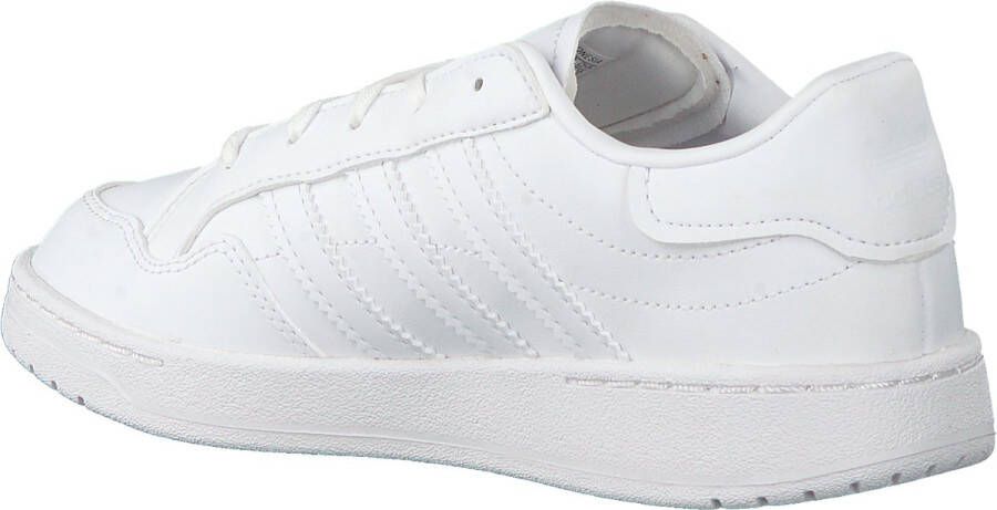 adidas Team Court C Lage sneakers Meisjes Wit