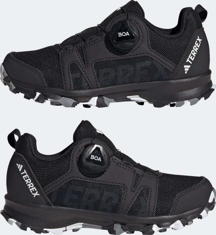 adidas TERREX Agravic BOA Trail Running Schoenen Kids Kinderen Zwart