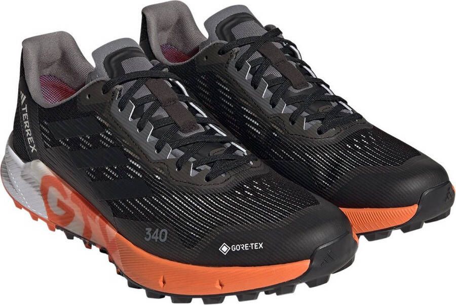 adidas TERREX Agravic Flow GORE-TEX Trail Running Schoenen 2.0 Heren Zwart