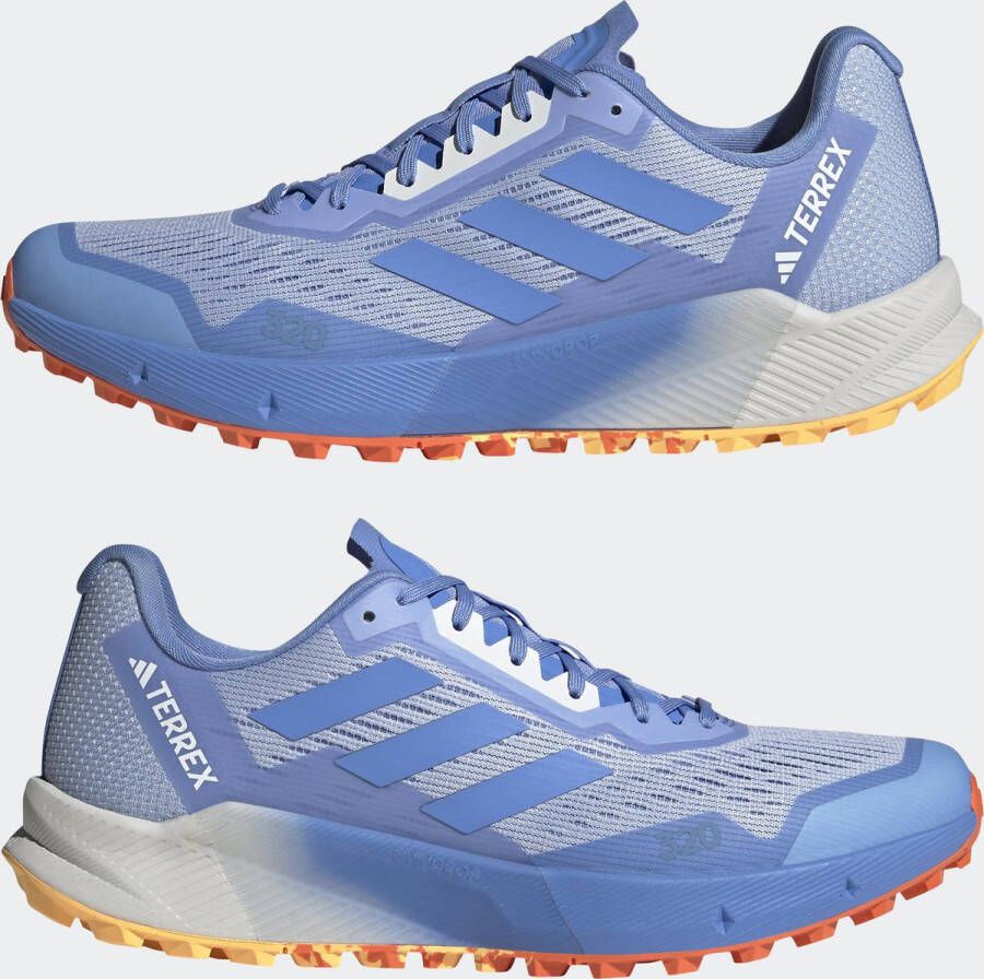 adidas TERREX Agravic Flow Trail Running Schoenen 2.0 Unisex Blauw