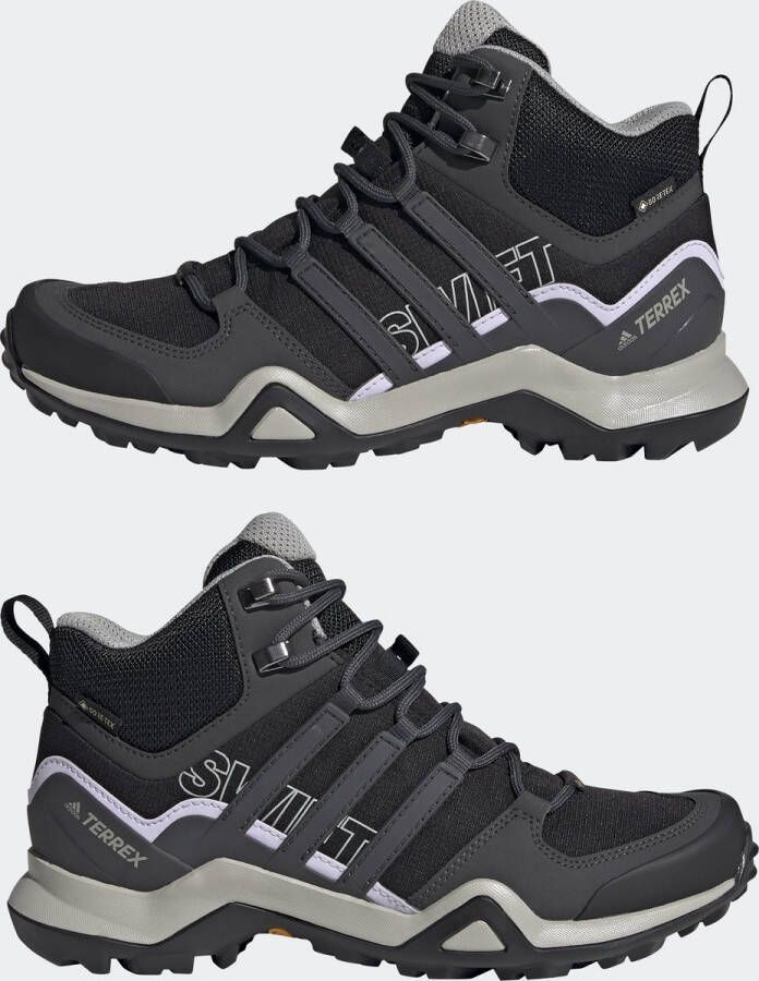 adidas TERREX Swift R2 Mid GORE-TEX Hiking Schoenen Dames Zwart