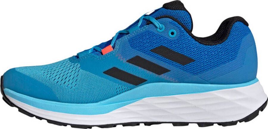 Adidas Terrex Two Flow Trail Running Heren Schoenen Blue Mesh Synthetisch 1 3 - Foto 6