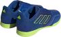 Adidas Top Sala Competition Zaalvoetbalschoenen (IN) Kids Blauw Felgroen - Thumbnail 3