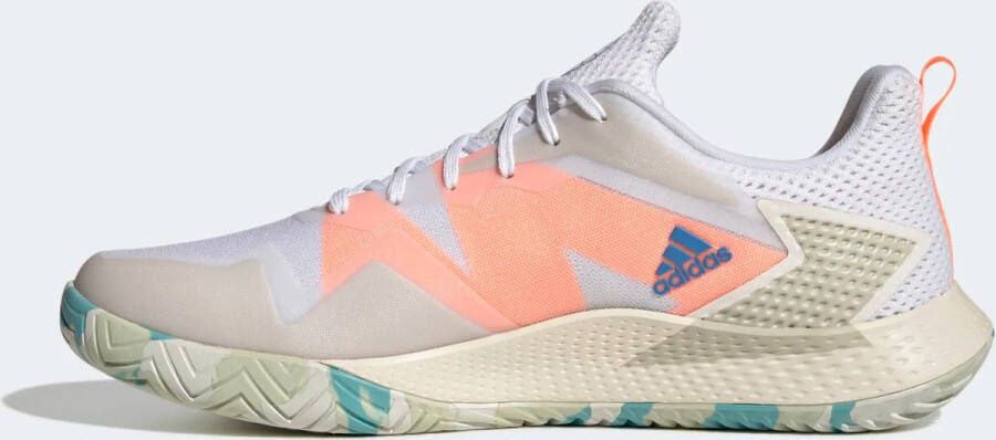 adidas White And Beige Defiant Speed Gv9520 Shoes