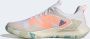 Adidas White And Beige Defiant Speed Gv9520 Shoes - Thumbnail 9