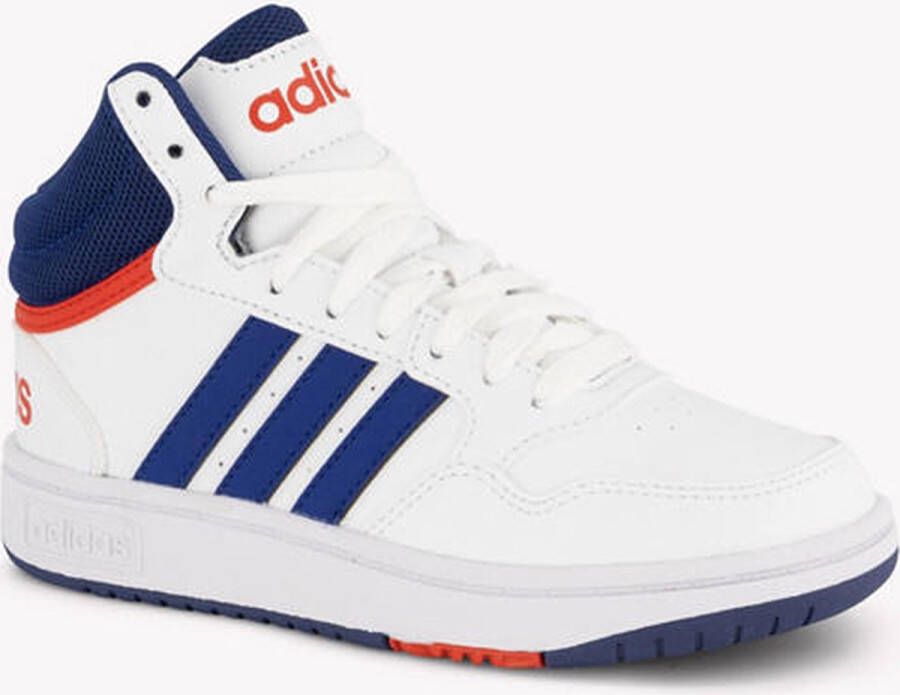 Adidas Sportswear Hoops Mid 3.0 sneakers wit blauw rood Imitatieleer 36 2 3 - Foto 8