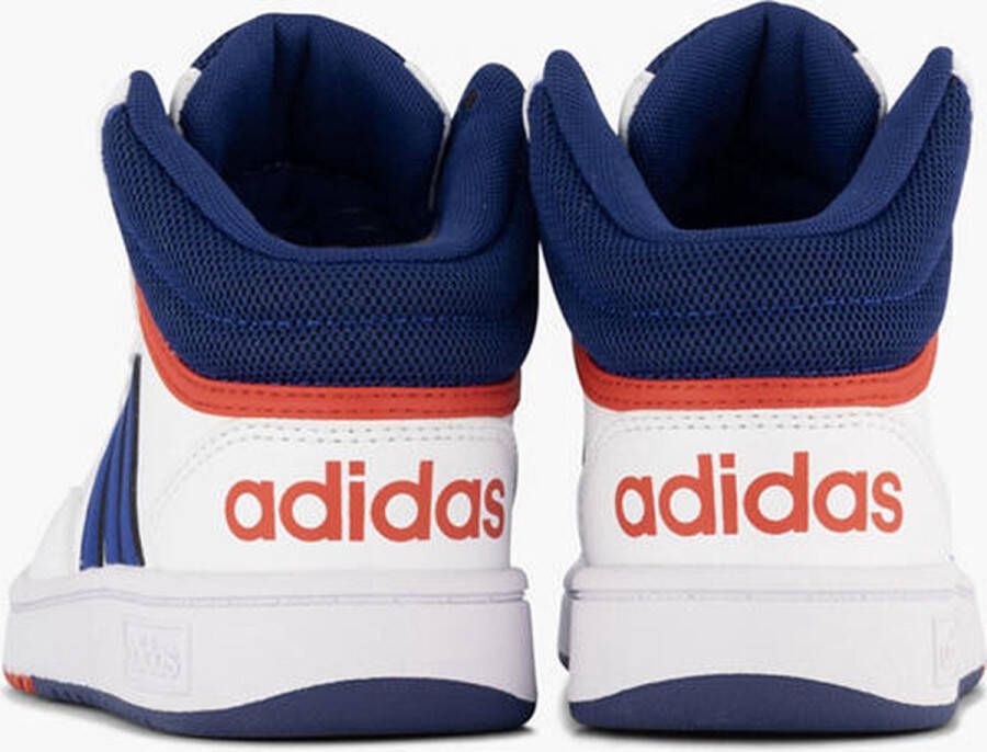 Adidas Sportswear Hoops Mid 3.0 sneakers wit blauw rood Imitatieleer 37 1 3 - Foto 9