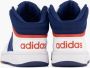 Adidas Sportswear Hoops Mid 3.0 sneakers wit blauw rood Imitatieleer 37 1 3 - Thumbnail 9