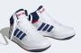 Adidas Sportswear Hoops Mid 3.0 sneakers wit blauw rood Imitatieleer 36 2 3 - Thumbnail 11