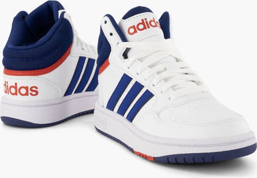 adidas Witte Hoops Mid 3.0 K