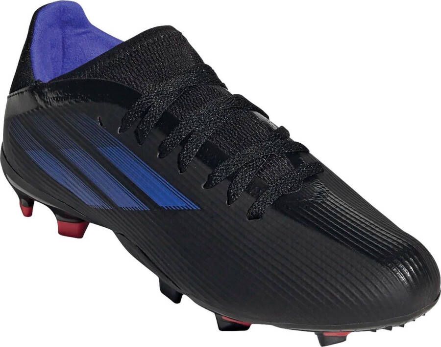 Adidas Kids adidas X Speedflow.3 Gras Voetbalschoenen (FG) Kids Zwart Blauw Geel - Foto 3