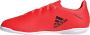 Adidas Kids adidas X Speedflow.4 Zaalvoetbalschoenen (IN) Kids Rood Zwart Rood - Thumbnail 3