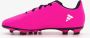 Adidas Performance X Speedportal.4 flexible ground voetbalschoenen fuchsia wit zwart - Thumbnail 7