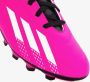 Adidas Performance X Speedportal.4 flexible ground voetbalschoenen fuchsia wit zwart - Thumbnail 11