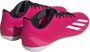 Adidas x speed portal 4 in voetbalschoenen roze zwart - Thumbnail 5