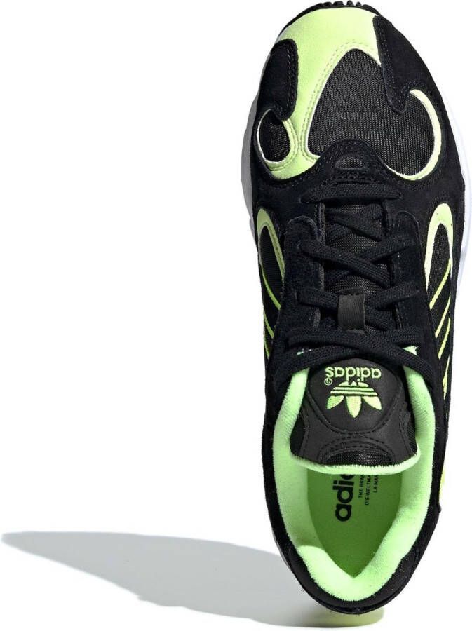 adidas Yung-1 Sneakers Mannen zwart lime groen wit