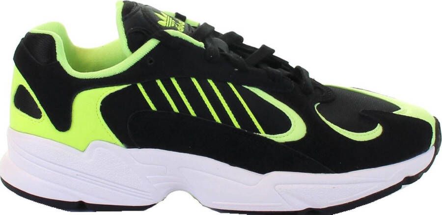 adidas Yung-1 Sneakers Mannen zwart lime groen wit