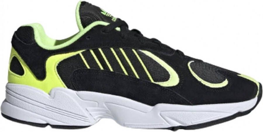 adidas Yung-1 Sneakers Mannen zwart lime groen wit