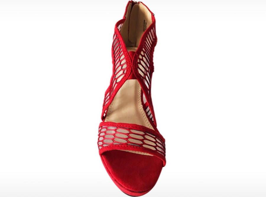 ADRIANA CARRILLO Sandalen op Sleehak Alegria Dames YD-HY-607 RED - Foto 2