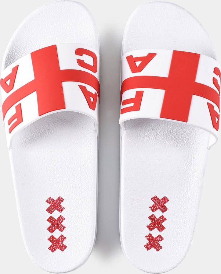 AFCA FLAG Slides slippers Amsterdam Ajax Fanwear footwear