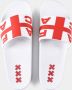AFCA FLAG Slides slippers Amsterdam Ajax Fanwear footwear - Thumbnail 3