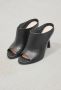 ATTILIO GIUSTI LEOMBRUNI Muiltjes Dames D669002 Maat: 39 Materiaal: Leer Kleur: Zwart - Thumbnail 4
