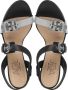 AGL Sandalen Vrouwen D675015 Zwart combi - Thumbnail 4